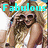 A pixelated image shows a person with long brown hair wearing sunglasses and a white top, with the word "Fabulous" in cyan text above.