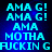 Pixelated text in cyan on dark blue background with visible animation changes across frames.