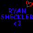 A pixelated digital image displays blue text and a red heart symbol on black background, with identical mirrored sections of text and symbols.