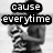 Black-and-white pixelated image of two people embracing, with text overlays reading cause every time we touch i get this feeling.. <3.