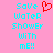 Pixelated cyan text on pink background reads 'Save Water Shower With me!!' with red heart symbol above right side of text.