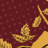 A pixelated animated icon featuring a golden stick figure dancing against a maroon background with floral patterns, accompanied by bold yellow text reading "PANIC! AT THE DISCO" and "A FEVER YOU CAN'T SWEAT OUT".