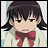 A pixelated anime-style character with dark hair and a red bow tie on the left, next to stylized text reading "Anime IM" and "COM" on a black background.