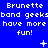 Blue background with repeated white pixelated text and small symbols in a pattern