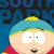 Pixelated cartoon character with light blue hat, yellow trim, red clothing, and wide eyes against blue background