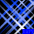 identical blue and white pixelated patterns with 'KATY' text in blue boxes, showing subtle variations across repeated