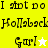 A 4-frame animated contact sheet showing a yellow and white text-based icon with