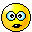 Yellow circular emoji faces with blue eyes and black mouths in various expressions across nine positions