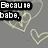 Pixelated heart outlines and text fragments on a gray background with black rectangular overlays.