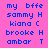 Pixelated text on a pink background with yellow highlight bars shifting across of names