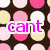 six distinct pixelated text-based icons with colorful backgrounds and varied typography