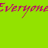 A static image with bright green background and pink text reading 'Everyone Loves An Asian Girl' in cursive script.