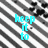 A pixelated image with diagonal black and white stripes and cyan text reading 'keep it to' on the left and 'yourself loser' on the right.