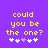 Yellow pixelated text on purple background reads 'could you be the one?' with five white and light-purple plus signs below.