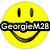 Four yellow smiley face icons with black eyes and mouths, each displaying different text over the mouth area.