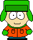 Pixelated character with green hat and orange jacket displays multiple facial expressions including neutral, smiling, open-mouthed, and eye variations.