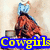 Animated icon shows two cowgirls in a split-screen format with text "CowgirlsRanch" at the bottom.