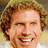 Pixelated image of a smiling person with curly light brown hair on a teal background, with red text reading "I Think He had TOO much COFFEE OR. botox".