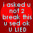 Red background with a large red broken heart shape and light blue pixelated text reading "i asked u not 2 break this u sed ok U LIED".