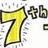 six distinct letter icons with varied colors and styles, including a yellow '7th' symbol on the top-left