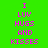 Green background with pink pixelated text reading "I LUV HUGS AND KISSES" arranged in two vertical