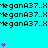 A cyan background with repeating black text and scattered pink heart shapes, some of which animate in vertical