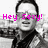 A black-and-white photo of a person with glasses and a collared shirt, overlaid with pink text "Hey Sexy!" in three separate