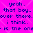 Pixelated text repeats across a bright pink background with faint geometric patterns.