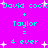 Cyan text on bright pink background with white starbursts; two identical side-by-side display 'David cook + Taylor = 4 ever' in pixelated font