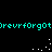 Cyan text 'revrfOrgOt' repeats horizontally on black background with scattered white dots in two
