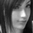 Static grayscale image of a person's face with dark hair, visible eye, nose, and mouth in pixelated style.
