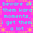 A static image with a bright pink background and cyan text repeating 'beware of them kara moments. i get them a lot' in four quadrants, bordered by yellow pixelated lines and asterisks.