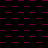A static composition of magenta squares and horizontal lines on a black background, arranged in with varying density