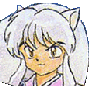 Two anime-style character portraits side-by-side: left has white hair with cat ears and pink clothing; right has black hair and green-and-white clothing.