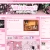 A static image shows a pixelated brown square with a yellow center on a light pink background, surrounded by blurred interface elements.