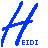 Four pixelated 'H' symbols in blue, pink, red, and green with 'EIDI' text below each, arranged in a on white background
