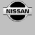 Nissan logo icon with text variations displayed across showing partial and full text labels