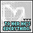 Pixelated icon with heart background and changing text: 'TO HER HE'S EVERYTHING' or 'BUT TO HIM SHE'S JUST ANOTHER GIRL', alternating letter colors.