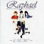 Six display a character named Raphael in various scenes: running with friends, in a kitchen, in a bathtub, with Japanese text, a leaf, and a blue background