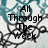 Animated icon with black text over a blue and white abstract background, displaying sequential phrases.