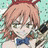 Pixelated anime-style character with light brown hair and blue bow tie on left, next to black background with white text "Anime IM" and stylized "CIM" logo on right.