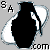 Static pixel art icon featuring a black vase with white highlights on gray background, accompanied by partial text "SA" and ".com".