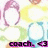 Pixelated image of a character with pink hair, yellow shirt, and white pants holding a tennis racket, with 'coach.' text at bottom.