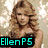 Six pixelated images of a woman with long wavy blonde hair arranged in a , each with overlaid text labels