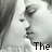 Black-and-white image of two people in profile kissing, with text "The Perfect Moment" overlaid across three