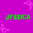 A static image with a solid magenta background featuring four instances of the name "JESSICA" in green pixelated text and scattered pink square patterns.