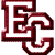 A pixelated maroon and white stylized letter 'B' with a thick outline and internal negative space forming a continuous shape.