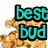 Pixelated cartoon of two characters hugging, one in red shirt with brown spots, the other in light brown with darker brown stripes.