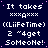 A static digital image displays repeated text in white pixelated font on a dark blue background with scattered pink dots.