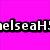 A static image with a bright pink background, featuring partial text fragments and a pixelated photo of a person holding a microphone.